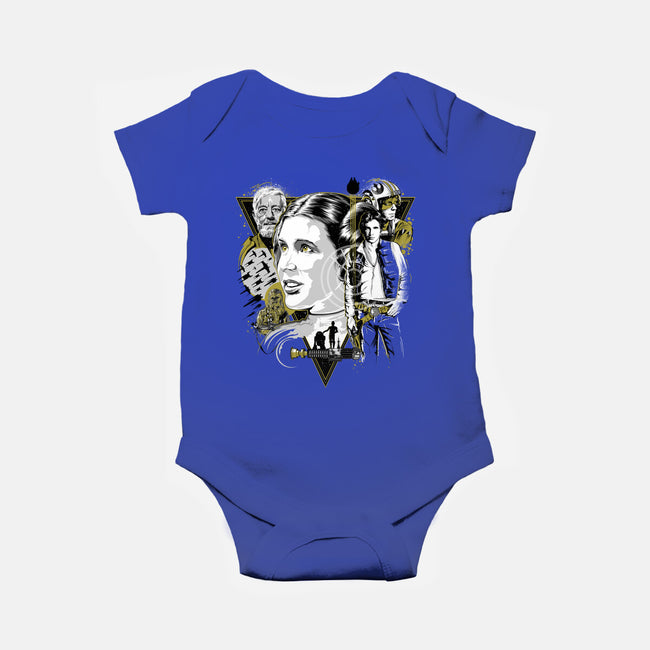 Classic Trilogy-Baby-Basic-Onesie-CappO