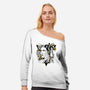 Classic Trilogy-Womens-Off Shoulder-Sweatshirt-CappO