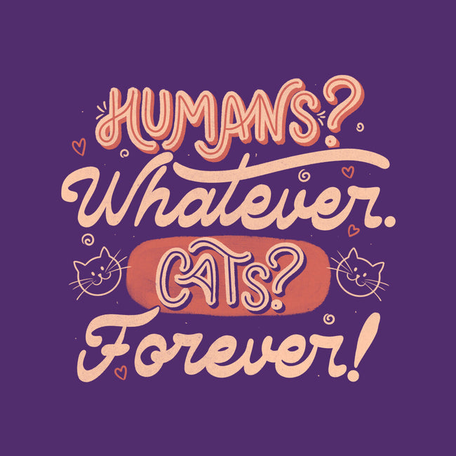 Humans Whatever Cats Forever-Dog-Adjustable-Pet Collar-tobefonseca