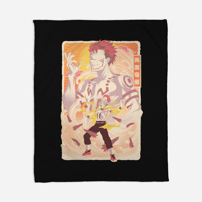 Musha-E Sukuna-None-Fleece-Blanket-hypertwenty