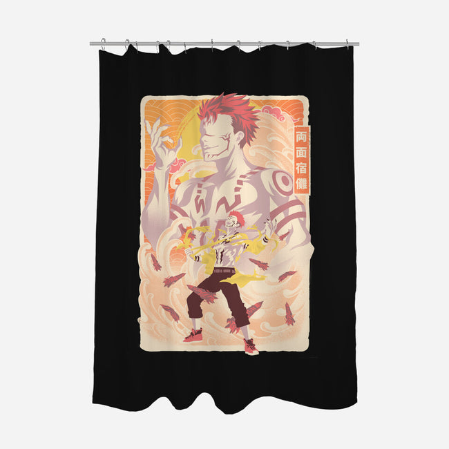 Musha-E Sukuna-None-Polyester-Shower Curtain-hypertwenty