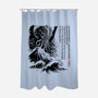 Great Old One Sumi-e-None-Polyester-Shower Curtain-DrMonekers