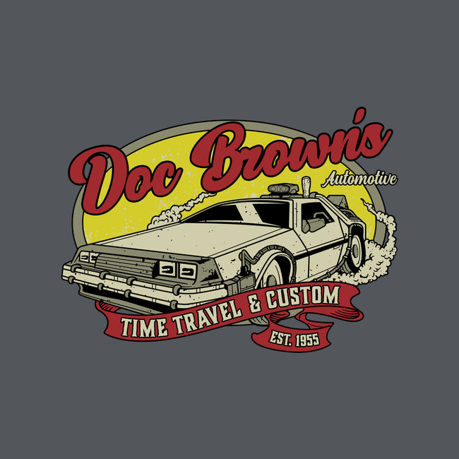 Doc's Automotive-None-Polyester-Shower Curtain-retrodivision