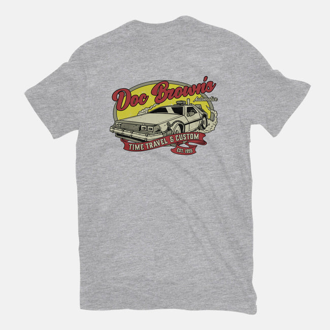 Doc's Automotive-Mens-Basic-Tee-retrodivision