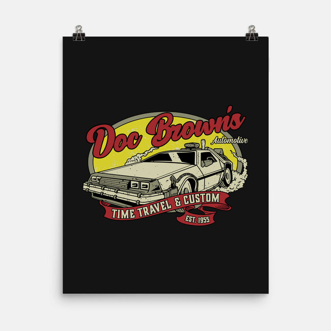 Doc's Automotive-None-Matte-Poster-retrodivision