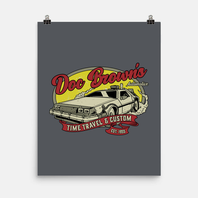 Doc's Automotive-None-Matte-Poster-retrodivision