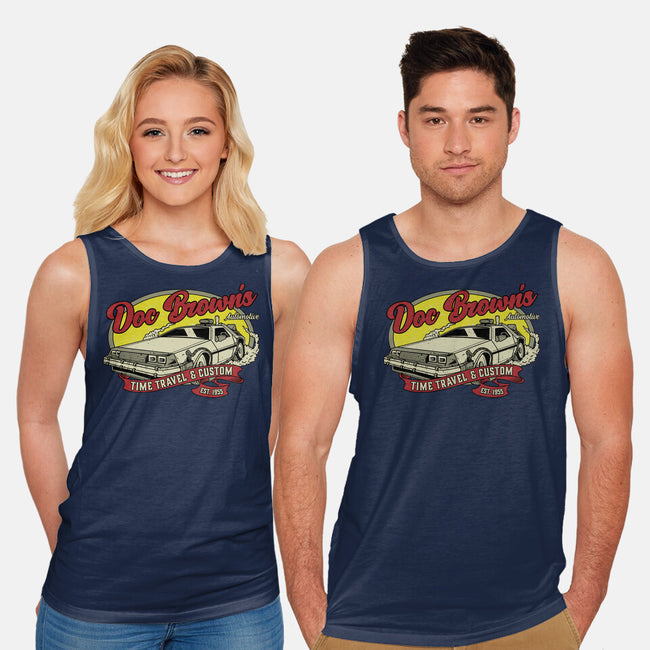 Doc's Automotive-Unisex-Basic-Tank-retrodivision