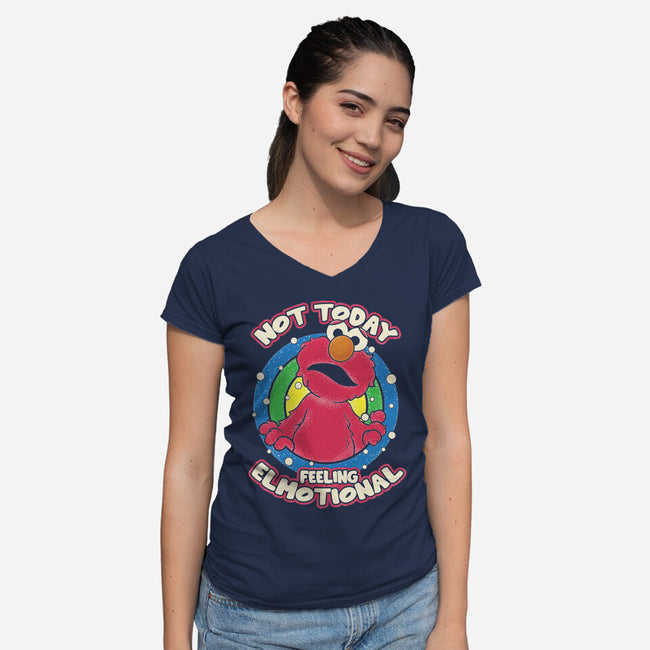 Elmotional-Womens-V-Neck-Tee-turborat14