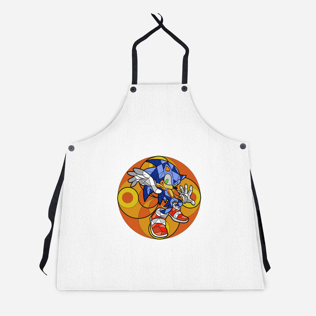 Geometric Runner-Unisex-Kitchen-Apron-nickzzarto