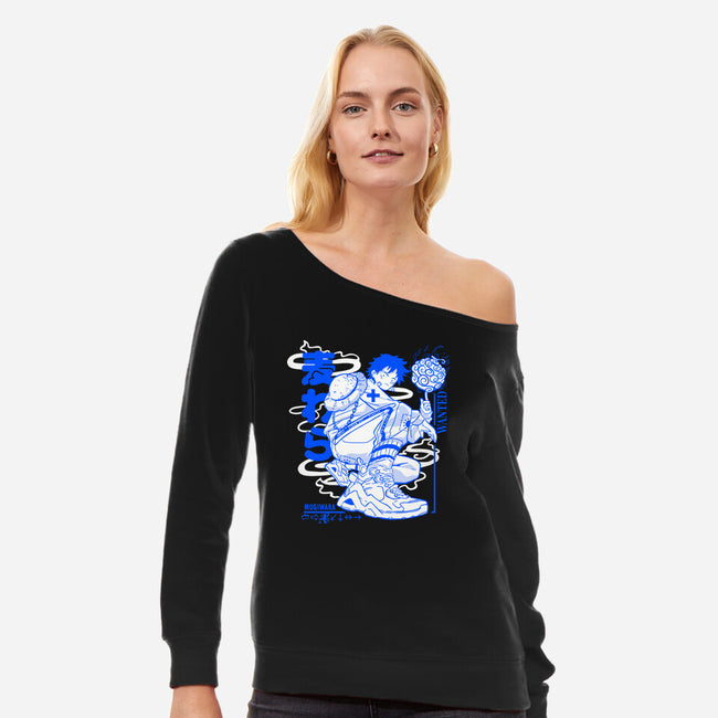 Pirate Punk-Womens-Off Shoulder-Sweatshirt-constantine2454