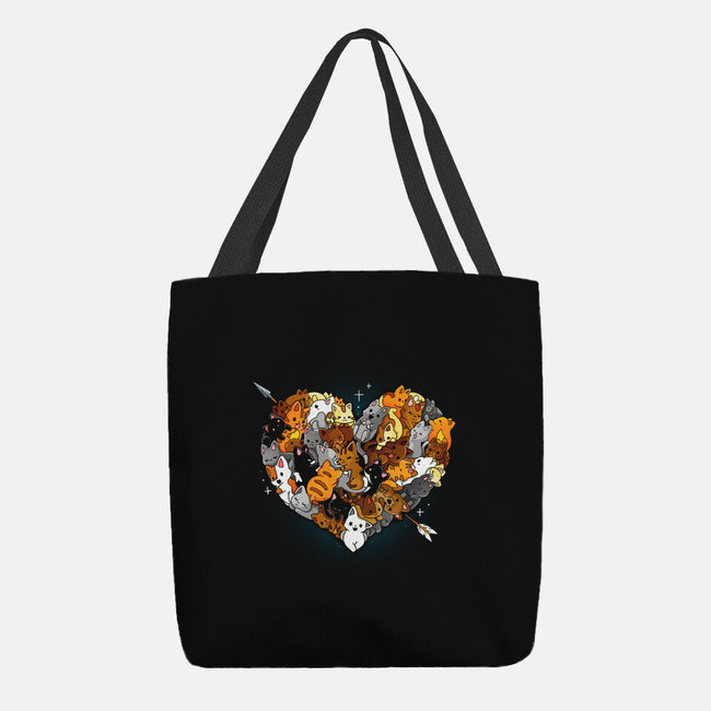 Valentine Kittens-None-Basic Tote-Bag-Vallina84