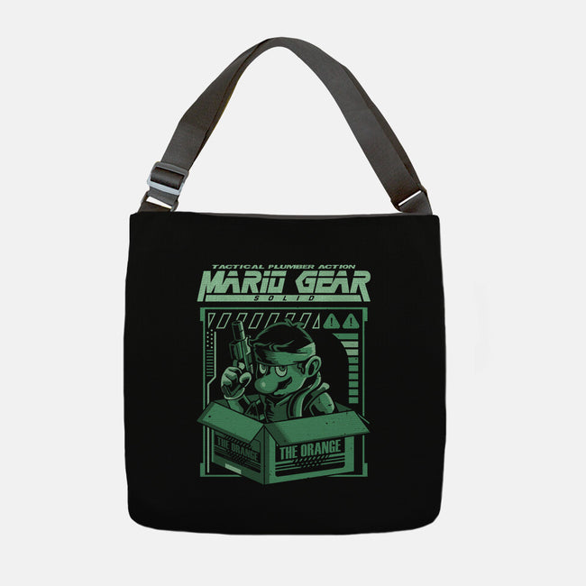 Solid Mario-None-Adjustable Tote-Bag-arace