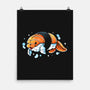 Sushi Seal-None-Matte-Poster-Vallina84