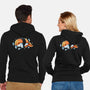 Sushi Seal-Unisex-Zip-Up-Sweatshirt-Vallina84