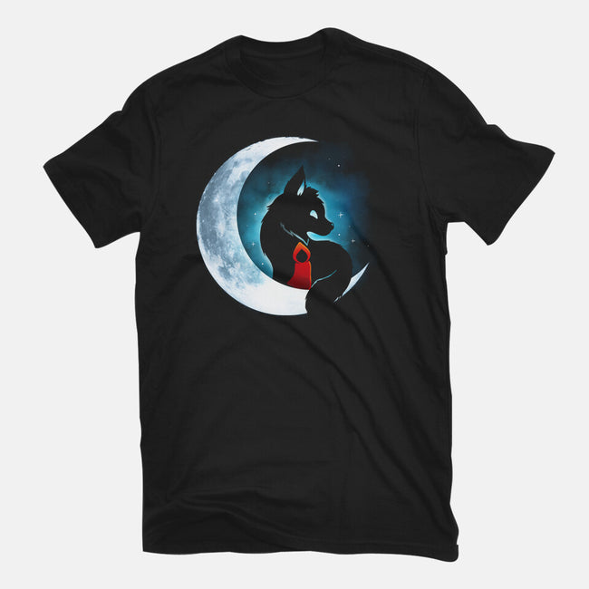 Red Wolf Moon-Youth-Basic-Tee-Vallina84