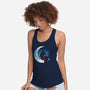 Red Wolf Moon-Womens-Racerback-Tank-Vallina84