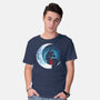 Red Wolf Moon-Mens-Basic-Tee-Vallina84