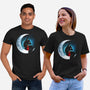 Red Wolf Moon-Unisex-Basic-Tee-Vallina84