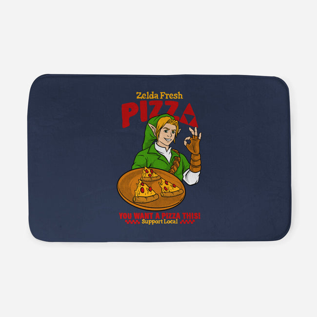 Fresh Pizza-None-Memory Foam-Bath Mat-spoilerinc