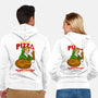 Fresh Pizza-Unisex-Zip-Up-Sweatshirt-spoilerinc