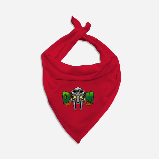 Doom Mask-Dog-Bandana-Pet Collar-spoilerinc