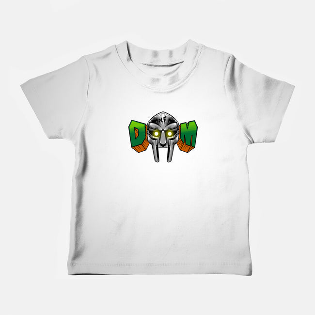 Doom Mask-Baby-Basic-Tee-spoilerinc