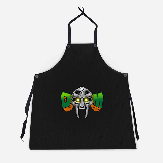 Doom Mask-Unisex-Kitchen-Apron-spoilerinc