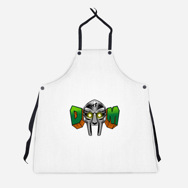 Doom Mask-Unisex-Kitchen-Apron-spoilerinc