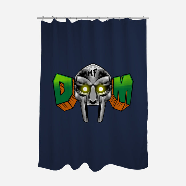 Doom Mask-None-Polyester-Shower Curtain-spoilerinc