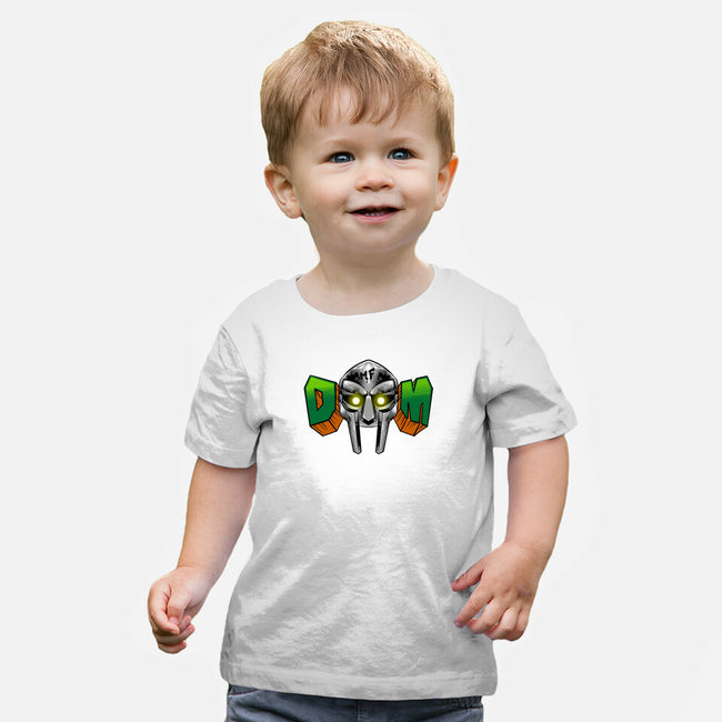 Doom Mask-Baby-Basic-Tee-spoilerinc