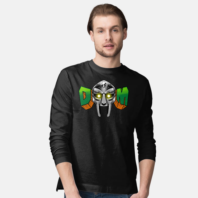 Doom Mask-Mens-Long Sleeved-Tee-spoilerinc