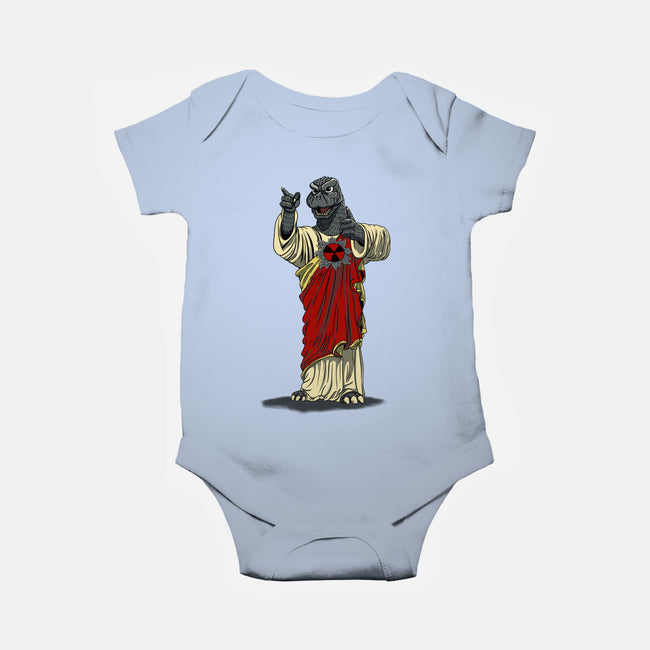 Son Of Godzilla-Baby-Basic-Onesie-SeamusAran