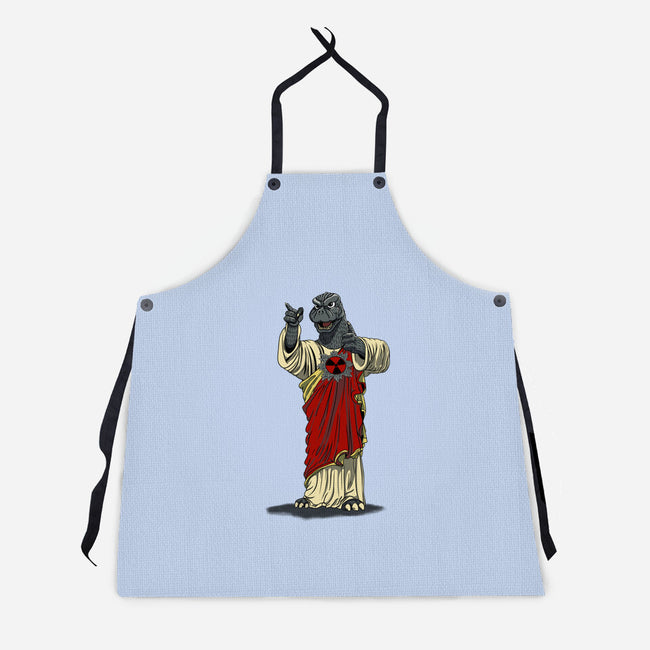 Son Of Godzilla-Unisex-Kitchen-Apron-SeamusAran