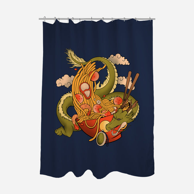 The Dragon Ramen-None-Polyester-Shower Curtain-leepianti