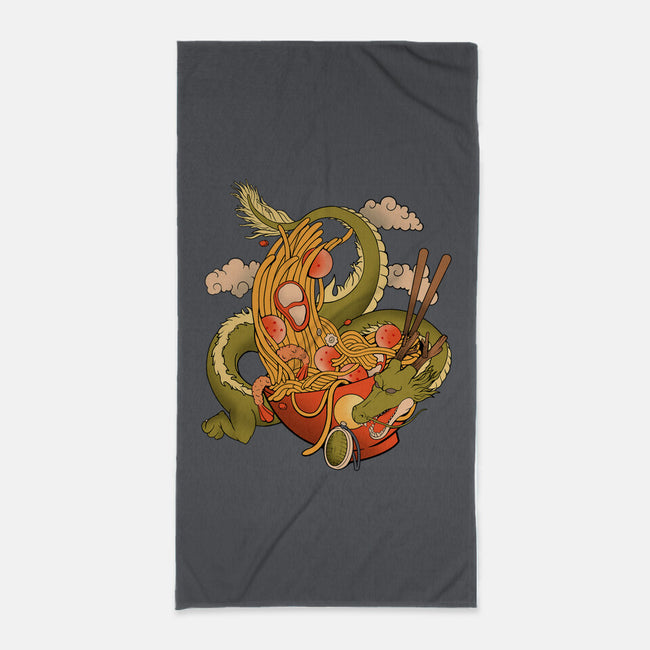 The Dragon Ramen-None-Beach-Towel-leepianti