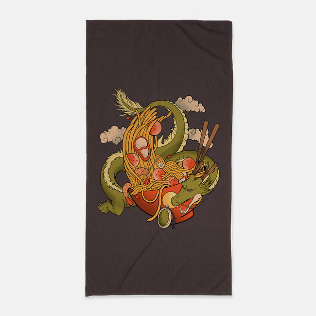 The Dragon Ramen-None-Beach-Towel-leepianti