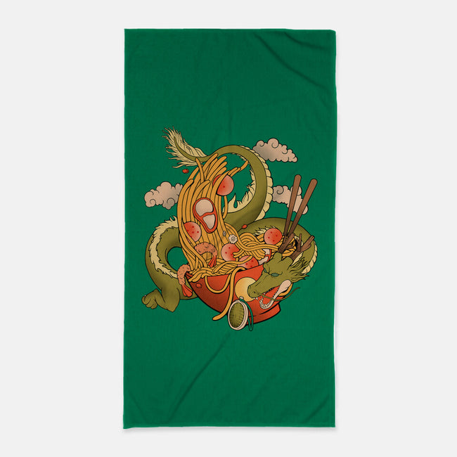 The Dragon Ramen-None-Beach-Towel-leepianti