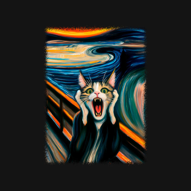 The Scream Of The Cat-None-Removable Cover-Throw Pillow-ALMIKO