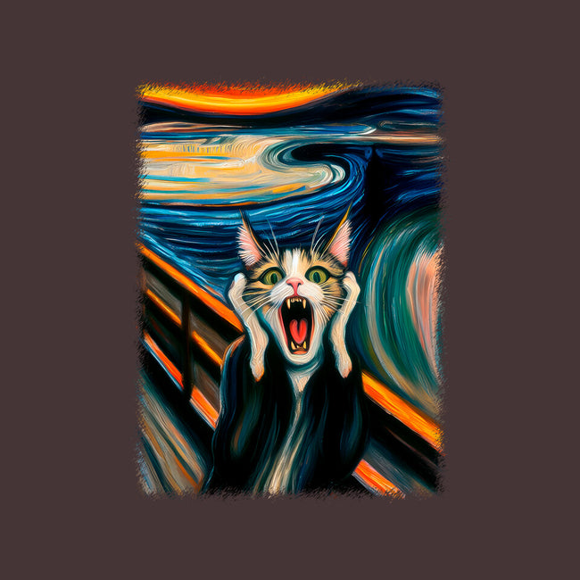 The Scream Of The Cat-None-Removable Cover-Throw Pillow-ALMIKO