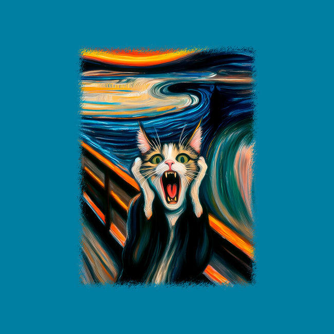 The Scream Of The Cat-None-Fleece-Blanket-ALMIKO