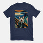 The Scream Of The Cat-Mens-Heavyweight-Tee-ALMIKO