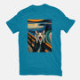 The Scream Of The Cat-Mens-Heavyweight-Tee-ALMIKO