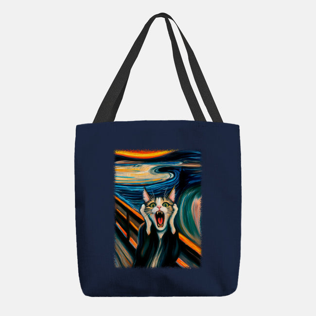 The Scream Of The Cat-None-Basic Tote-Bag-ALMIKO