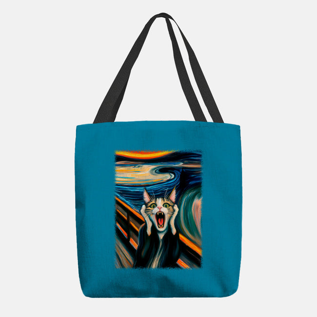 The Scream Of The Cat-None-Basic Tote-Bag-ALMIKO