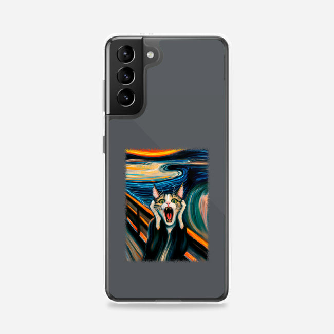 The Scream Of The Cat-Samsung-Snap-Phone Case-ALMIKO