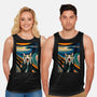 The Scream Of The Cat-Unisex-Basic-Tank-ALMIKO