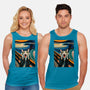 The Scream Of The Cat-Unisex-Basic-Tank-ALMIKO