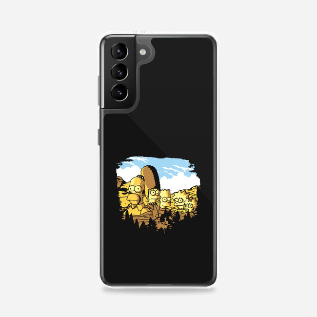 Mount Simpsons-Samsung-Snap-Phone Case-dalethesk8er