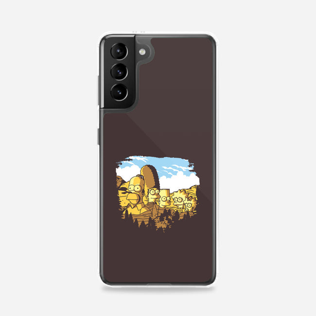 Mount Simpsons-Samsung-Snap-Phone Case-dalethesk8er