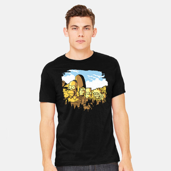 Mount Simpsons-Mens-Heavyweight-Tee-dalethesk8er